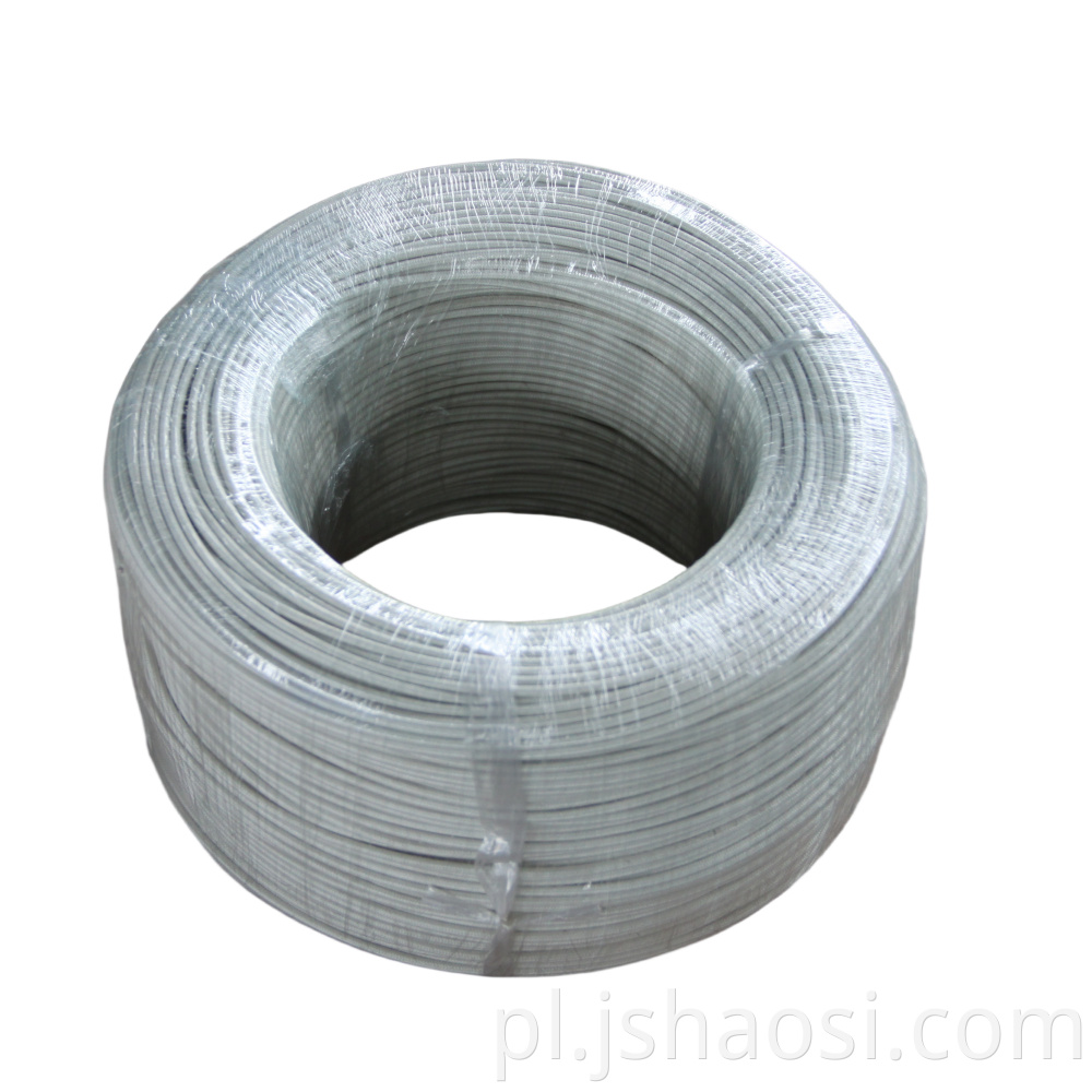 Silicone rubber wire